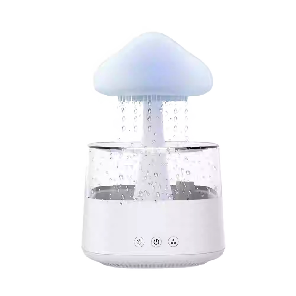 Humidificador Nube Lluvia Parlante Led: Crea un Oasis de Tranquilidad