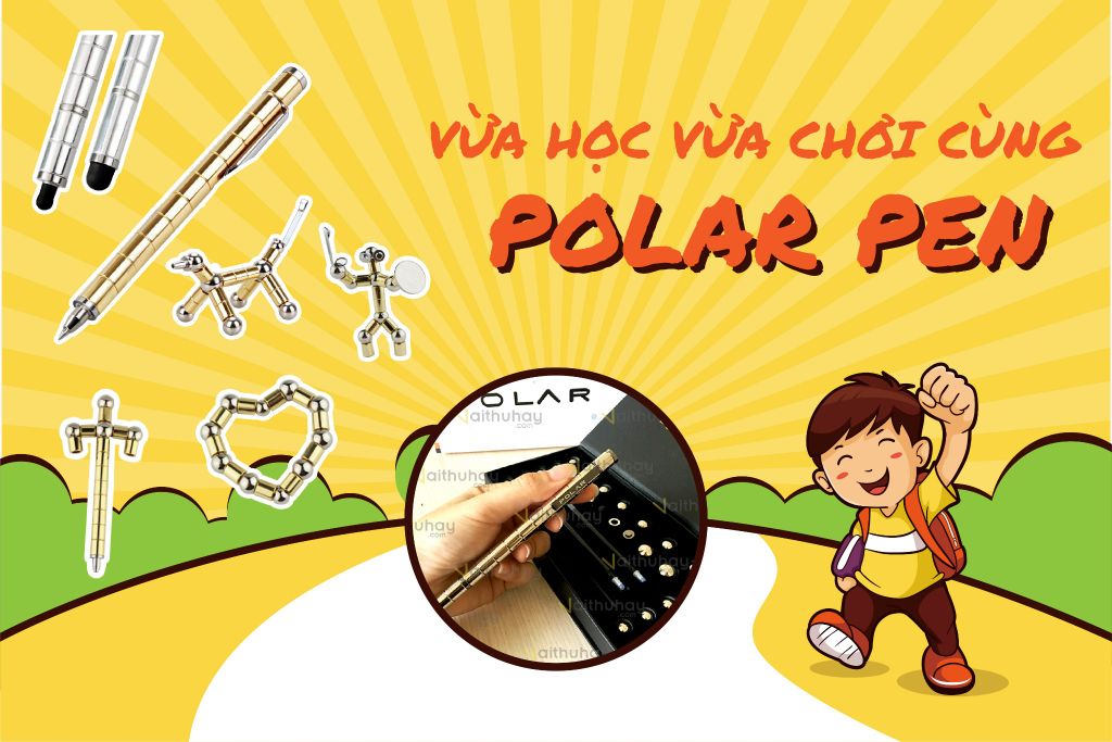 Cùng học cùng chơi với bút Polar Pen