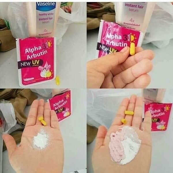 Cách sử dụng viên Alpha Arbutin