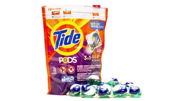 Hướng dẫn sử dụng viên giặt quần áo Tide Pods