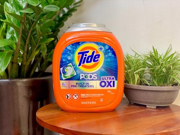 Viên giặt Tide Pods 4 in 1 Oxi Downy