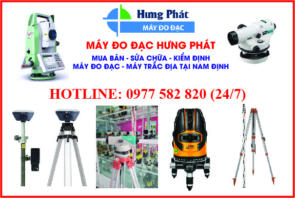 Máy đo đạc, máy trắc địa tại Nam Định- Mua bán, sửa chữa, kiểm định