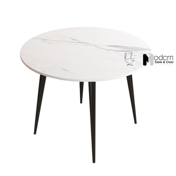 Bàn ăn mặt đá phiến trắng nhỏ gọn TN1236-10E