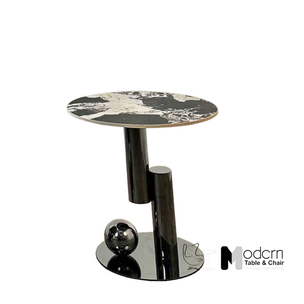 Bàn Tròn Decor Phòng Khách Mặt Đá TS0977-05E