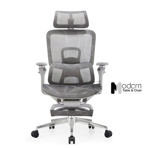 Ghế công thái học lưng cao có gác chân