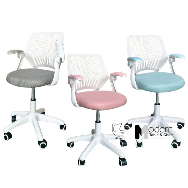 Ghế học bài lưng nhựa, nệm vải nhiều màu CE1037-M