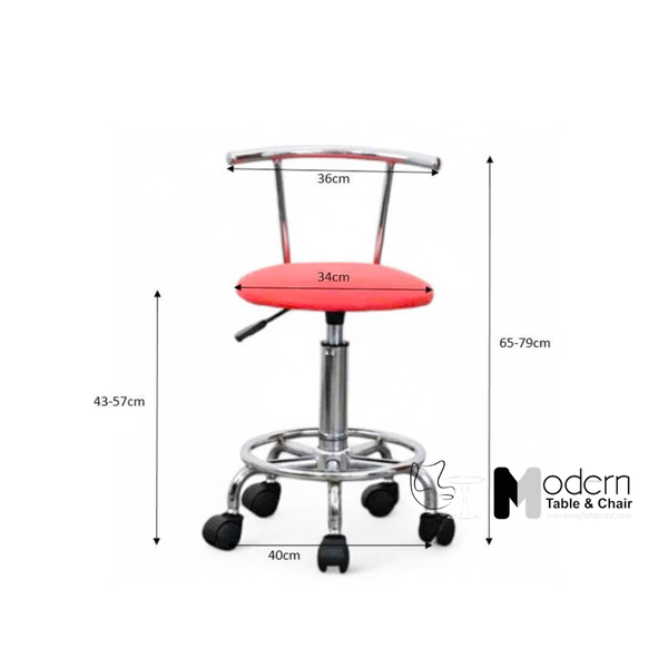 Ghế Bar Ghế Tư Vấn Ghế Kỹ Thuật Viên Có Lưng CB2307-2P