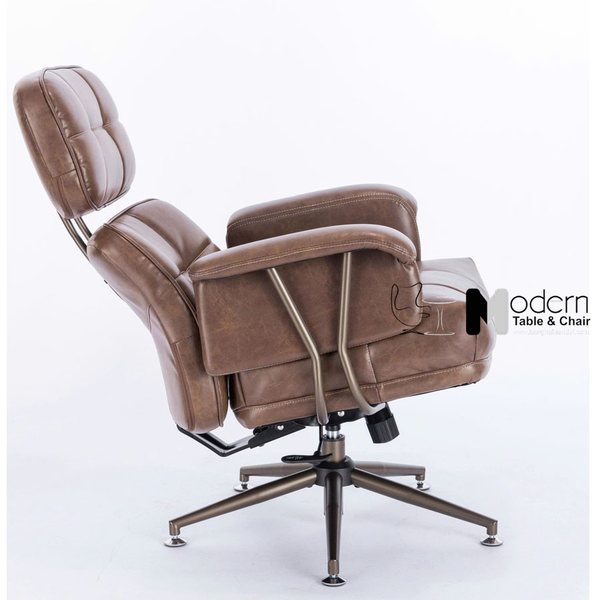 Ghế xoay văn phòng bọc da cao cấp