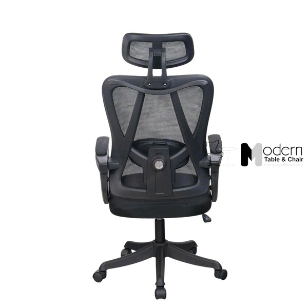 Ghế văn phòng ngả lưng gác chân có móc treo CR4336-M