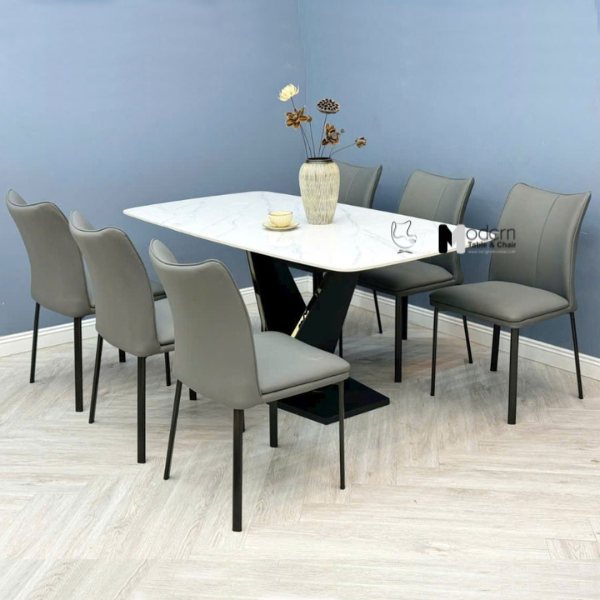 Ghế phòng ăn nệm PVC LUX 44A-P