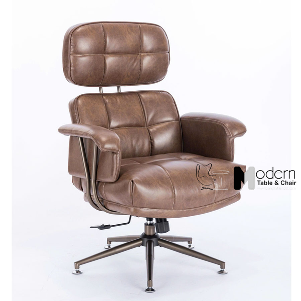 Ghế xoay văn phòng bọc da cao cấp