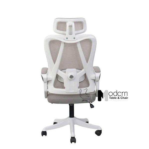 Ghế xoay văn phòng có gác chân và móc treo CR4336-2M