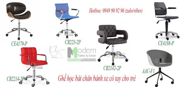 Ghế học bài dành cho bé trai chân xoay có bánh xe giá rẻ tp hcm