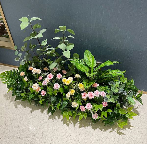 Bồn cây giả trang trí phòng khách, văn phòng, cửa hàng đẹp năm 2025