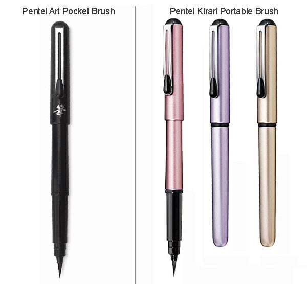 Pentel Kirari Pocket Brush Pen