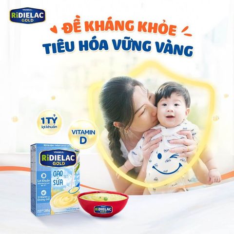 BÉ KHOẺ ĐỀ KHÁNG NHỜ RIDIELAC GOLD, MẸ ĐÃ BIẾT?