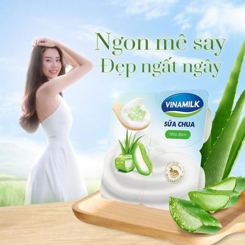 SỞ HỮU LÀN DA RẠNG RỠ ĐÁNG AO ƯỚC CÙNG SỮA CHUA VINAMILK NHA ĐAM