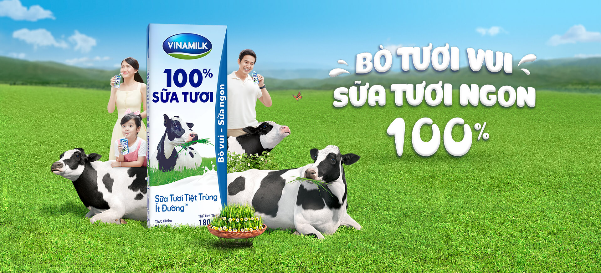 FM Đàn bò_Vinamilk 100% Sữa Tươi