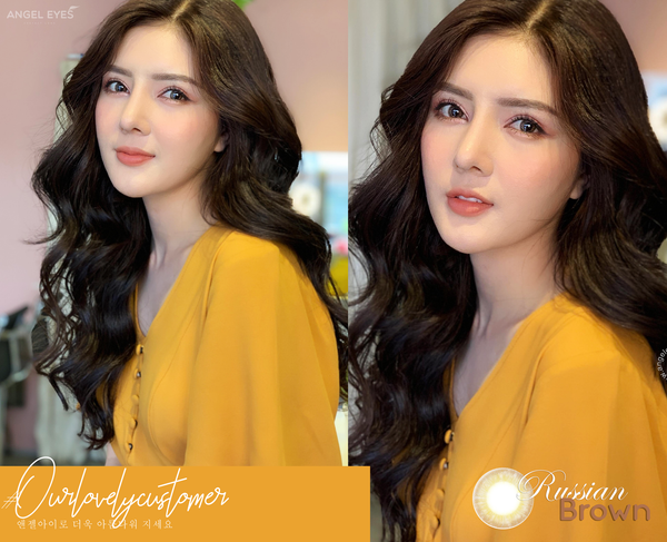 Những mẫu kính áp tròng đẹp để đi chơi Tết