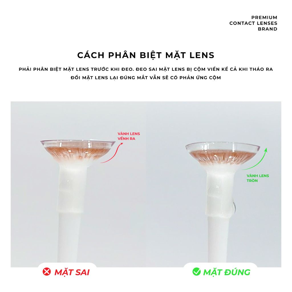 CÁC CÁCH PHÂN BIỆT MẶT TRÁI PHẢI CỦA LENS DỄ NHẤT