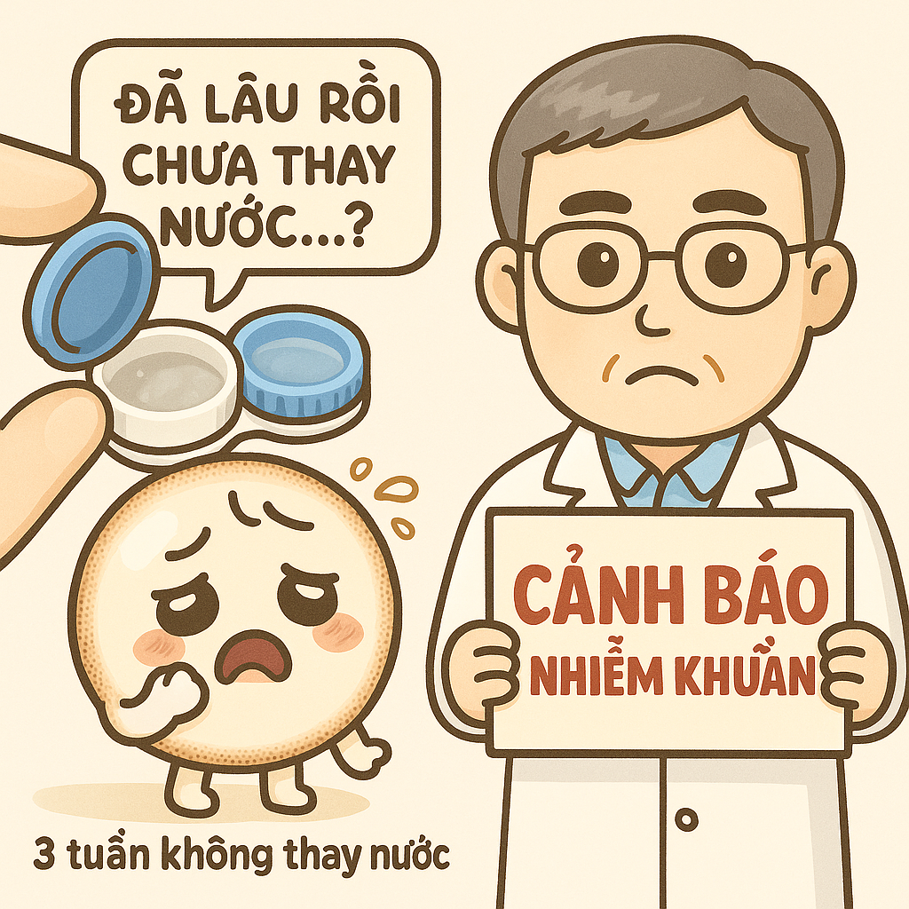 Lens Để Lâu Không Thay Nước Có Sao Không?