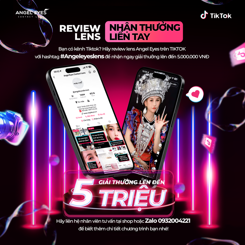 REVIEW LENS - NHẬN THƯỞNG LIỀN TAY