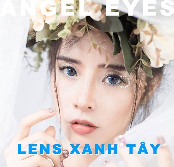 TOP BẢNG MÀU LENS XANH TÂY ĐẸP NHẤT