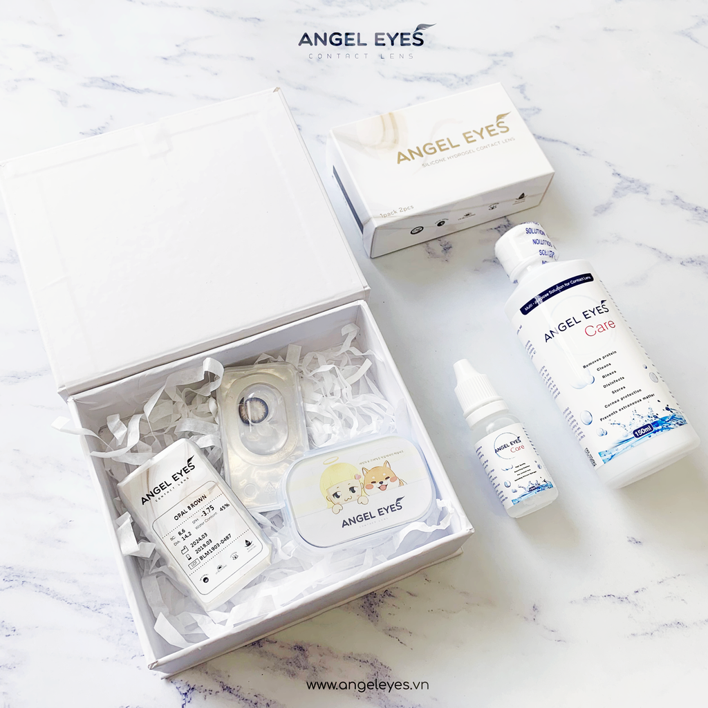 Giá Kính Áp Tròng Cận Có Khuyến Mãi Tại ANGEL EYES
