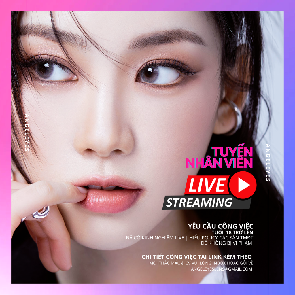 [Tuyển Dụng] Nhân Viên Livestream Bán Hàng