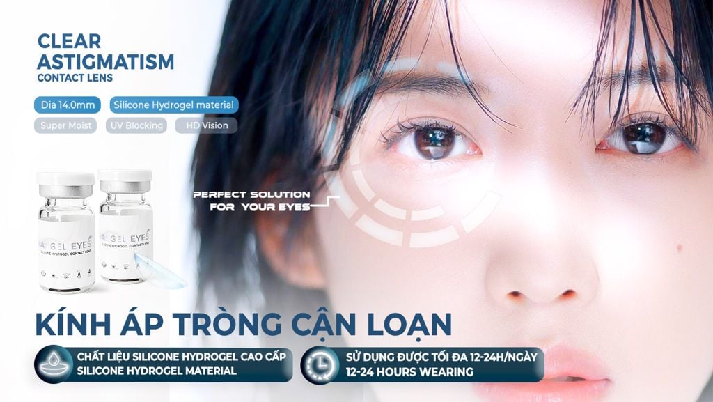 KÍNH ÁP TRÒNG CẬN LOẠN | KÍNH ÁP TRÒNG LOẠN THỊ |  TORIC CONTACT LENSES