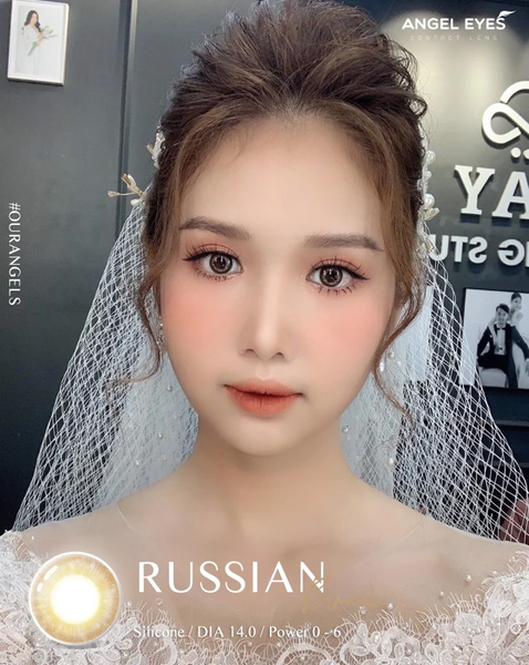 Lens cho cô dâu - Russian Brown