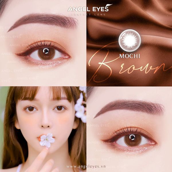 Lens nâu tự nhiên Hàn Quốc Mochi Brown