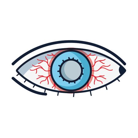 Nhiễm trùng mắt khi đeo lens