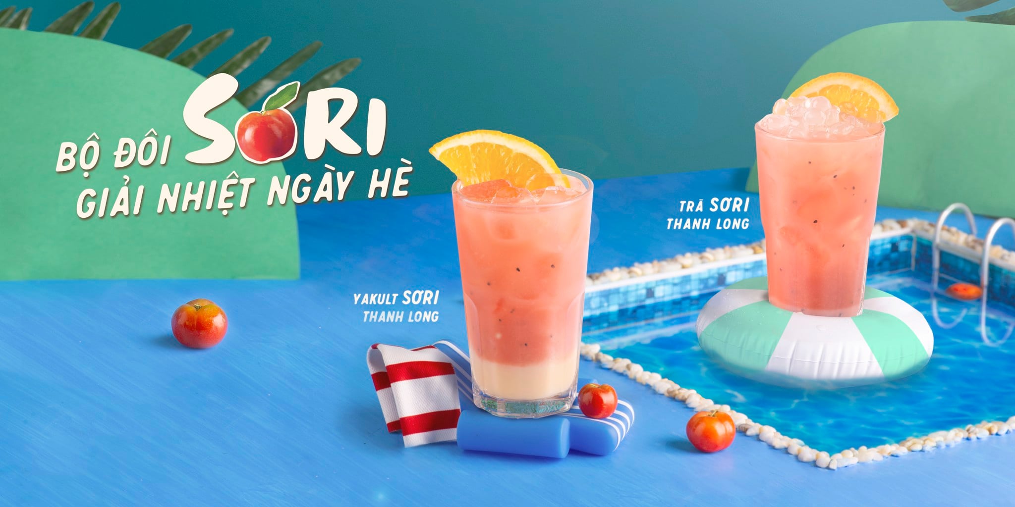 Giải nhiệt ngày hè cùng Bộ đôi Sơ Ri!