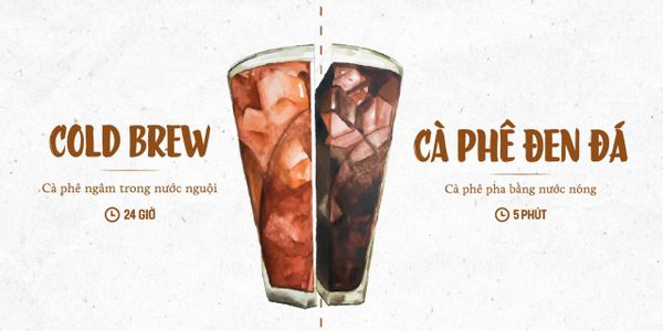 COLD BREW NÀO PHẢI CÀ PHÊ ĐÁ!