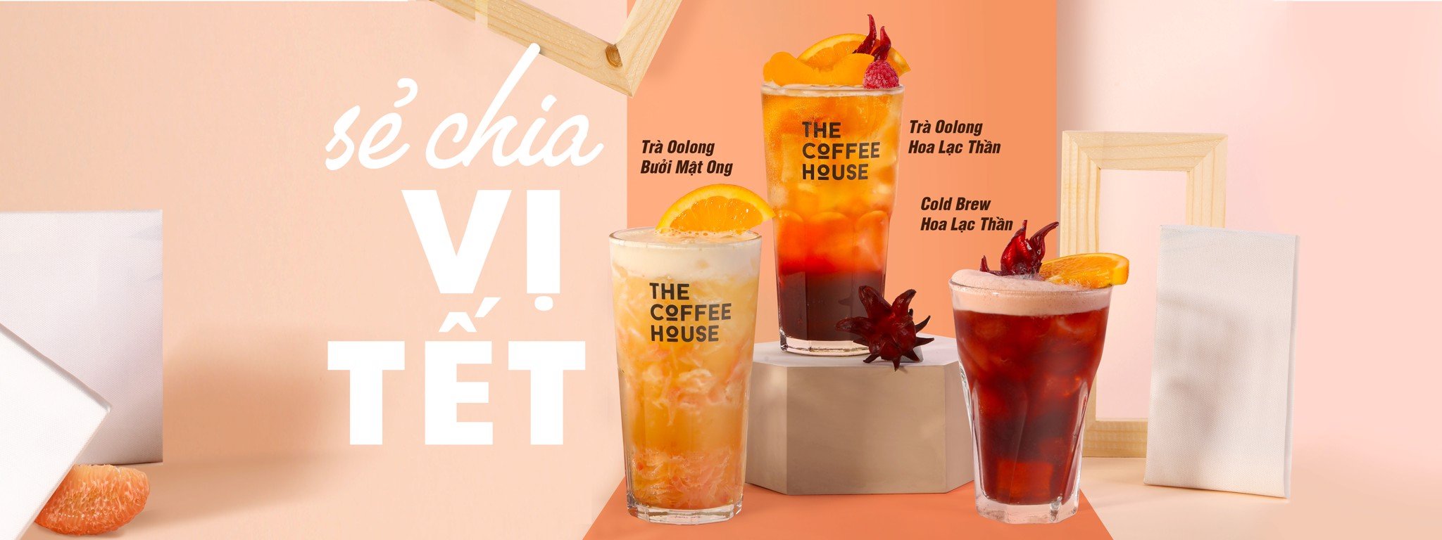 SẺ CHIA VỊ TẾT CÙNG BỘ 3 MÓN MỚI TỪ THE COFFEE HOUSE