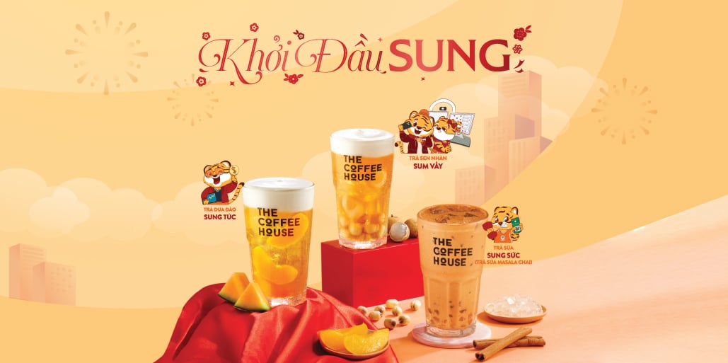 THE COFFEE HOUSE RA MẮT 3 “SUNG” ĐỂ BẮT ĐẦU NĂM HỔ