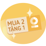 Nhận ngay voucher Mua 2 Tặng 1