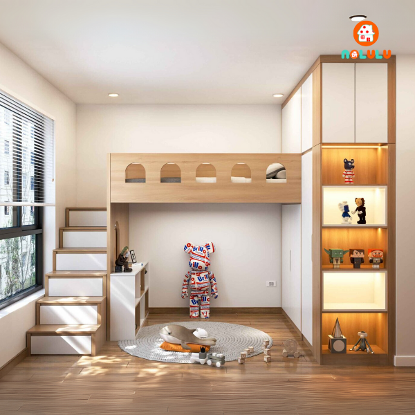 35 giường tầng gỗ công nghiệp cao cấp nên mua nhất 2024