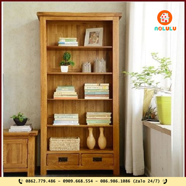 Tủ Sách Nolulu – Nơi Lưu Giữ Tri Thức, Trang Trí Không Gian