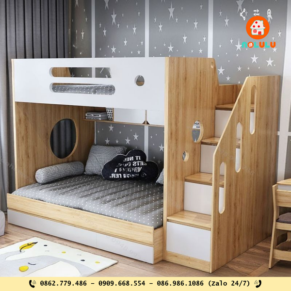 Nolulu|Thiết kế & Thi Công Giường Tầng Theo Yêu Cầu – Giải Pháp Tối Ưu Không Gian Nhỏ