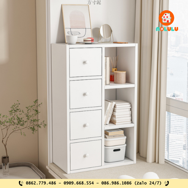 Tủ Sách Nolulu – Nơi Lưu Giữ Tri Thức, Trang Trí Không Gian