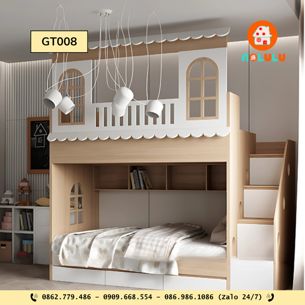 🛏️ Hướng Dẫn Chọn Giường Tầng Phù Hợp Theo Độ Tuổi Trẻ (2–12 tuổi)