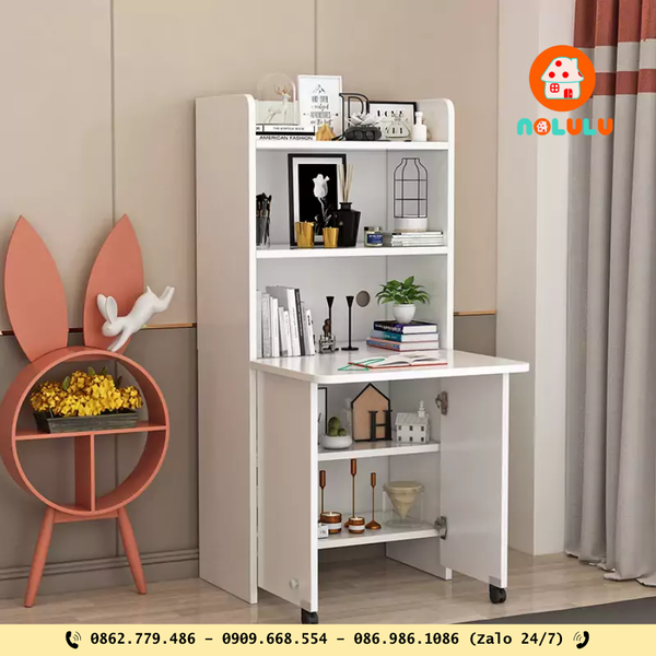 Mẫu bàn ăn thông minh, gấp gọn, giá rẻ giúp tiết kiệm diện tích cho không gian nhỏ