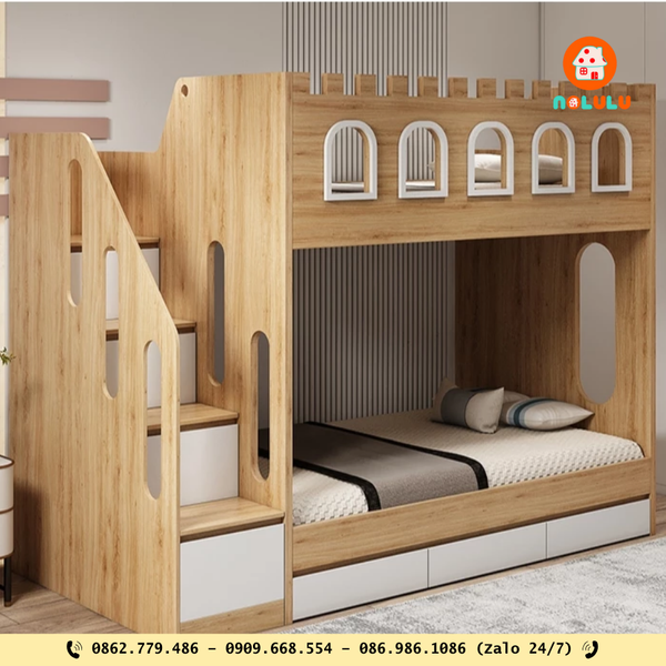 Nolulu | Thiết kế và thi công giường tầng theo yêu cầu – Giải pháp tối ưu cho mọi không gian sống