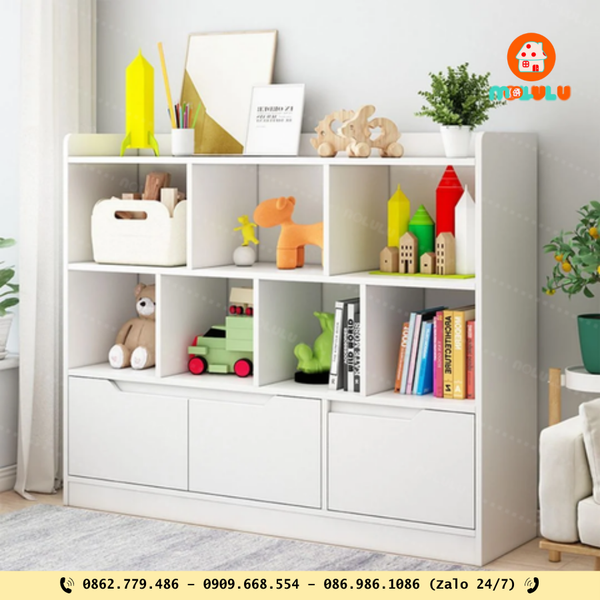 Tủ Sách Nolulu – Nơi Lưu Giữ Tri Thức, Trang Trí Không Gian