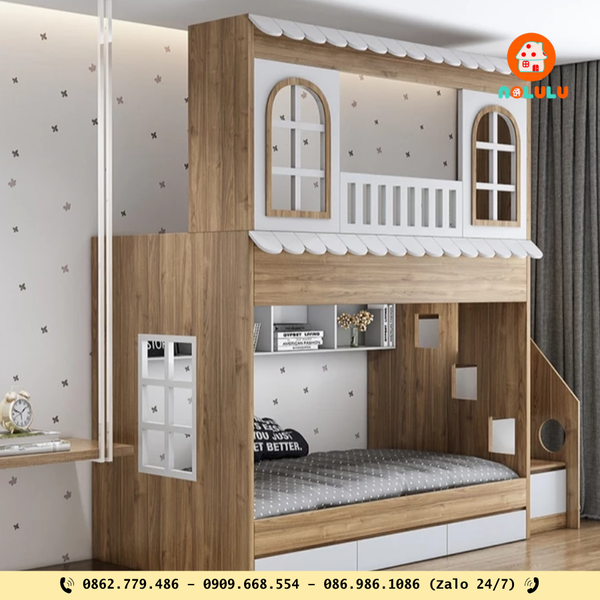 Nolulu | Thiết kế và thi công giường tầng theo yêu cầu – Giải pháp tối ưu cho mọi không gian sống