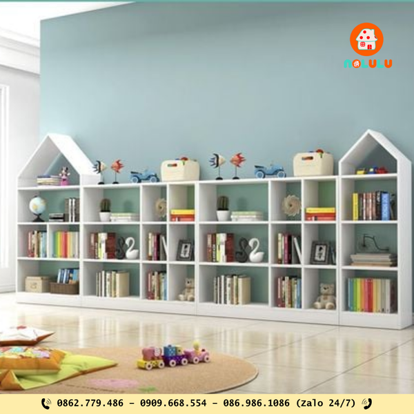 Tủ Sách Nolulu – Nơi Lưu Giữ Tri Thức, Trang Trí Không Gian