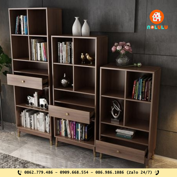 Tủ Sách Nolulu – Nơi Lưu Giữ Tri Thức, Trang Trí Không Gian