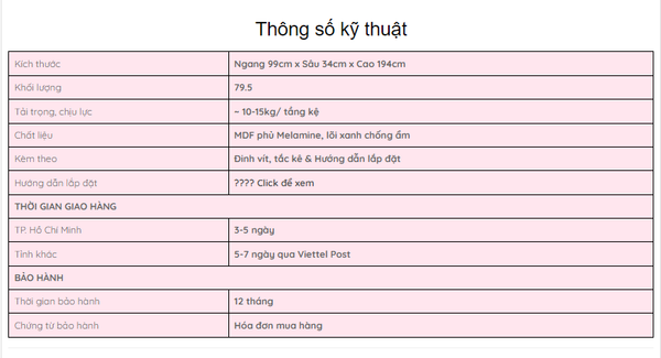 Tủ sách bằng gỗ thiết kế đa năng tiện lợi TS-01